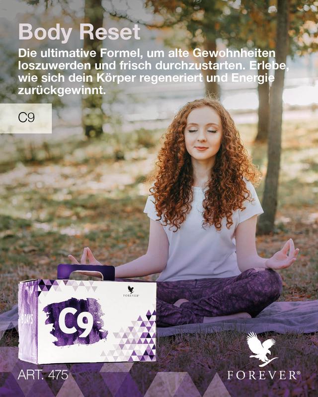 Besser aussehen. Besser fühlen. Gewichtsmanagement und Fitness sind Schlüsselaspekte von C9